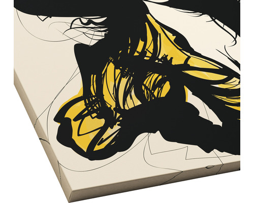 Abstracte canvas kunst met moderne vormen