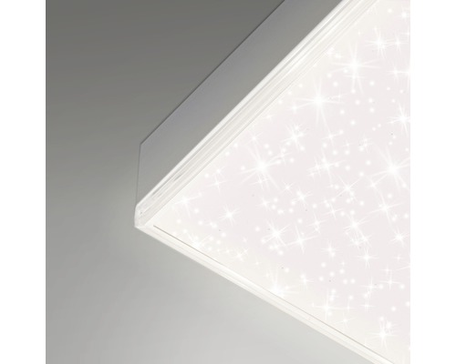 Rechthoekige plafondlamp met sterrenhemeldesign