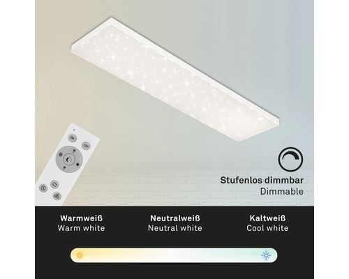 Dimbaar LED plafondlamp met afstandsbediening