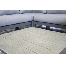 SENS-LINE Loungeset Leroy 4-delig aluminium antraciet incl. kussens 250x250 cm