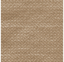WINDHAGER Schaduwdoek Capri driehoek zand 500x500x500 cm