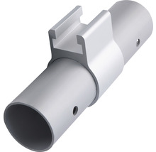 Aluminium buisverbinder met houder