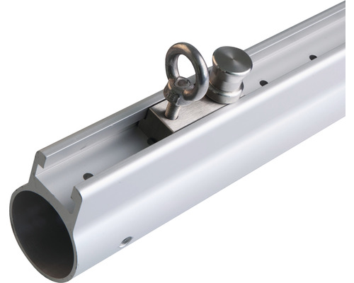 Aluminium profiel met oog voor bevestiging