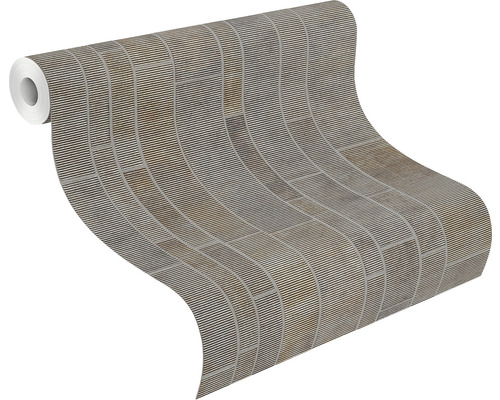 Behangrol met baksteenmotief