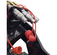 Hydraulische koppelingen met beschermkappen
