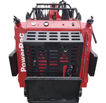 PowerPac logo op een minilader
