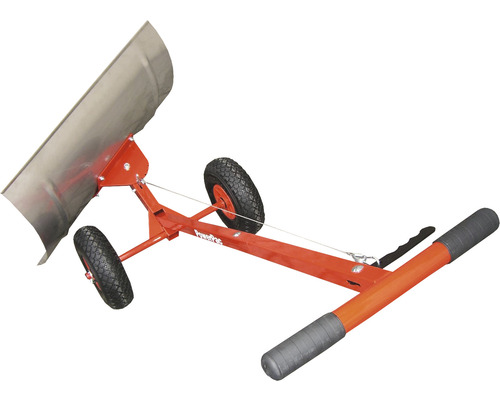 Sneeuwschuiver met wielen voor het ruimen van sneeuw