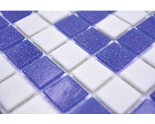 Vierkante mozaïektegels van glas