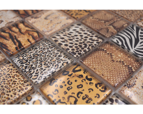 Mozaïektegels met dierenprint