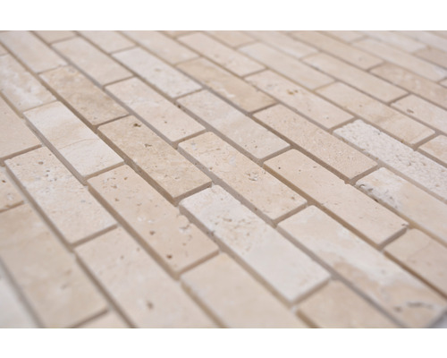 Rechthoekige mozaïektegels van natuursteen