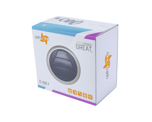 Verpakking van een ronde schotelklep C-100 F