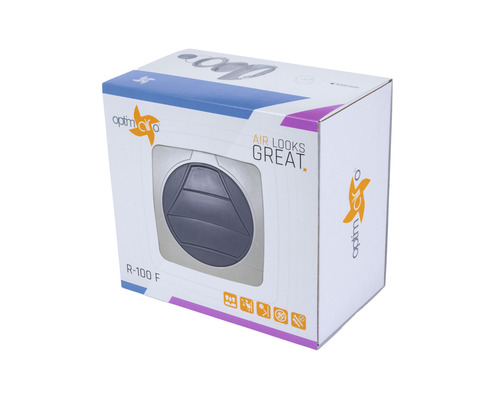 Verpakkingsafbeelding voor OptimAir airconditioningsventilator R-100 F