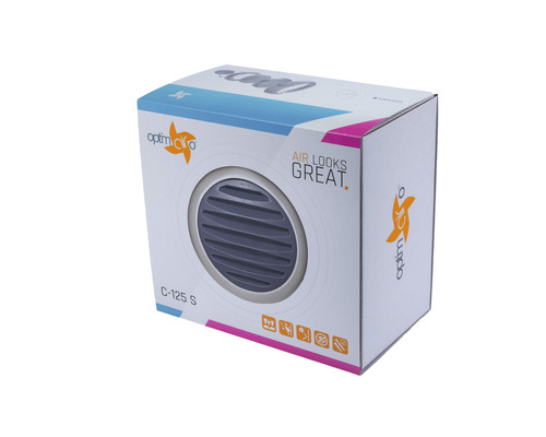 Verpakking van een Optima ventilator C-125 S
