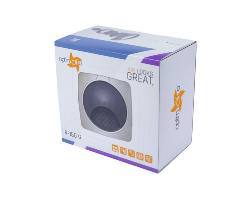 Verpakking van de OptimAIRo R-150 G ventilator