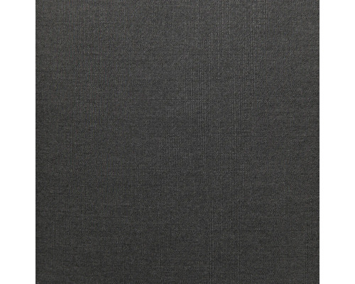 Close-up van een donker textiel met fijne verticale textuur.