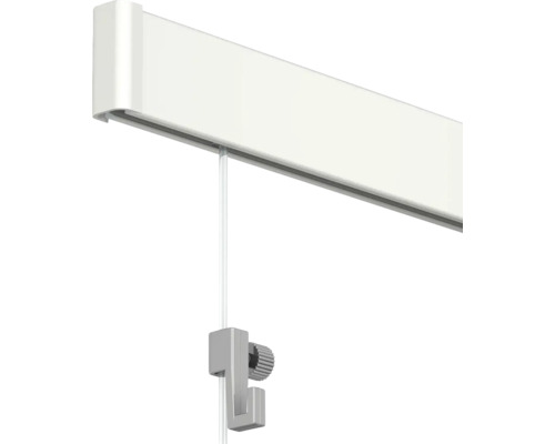 ARTITEQ Schilderij ophangsysteem wand Click Rail overschilderbaar wit RAL 9016 2 m ARTITEQ Schilderij ophangsysteem wand Click Rail overschilderbaar wit RAL 9016 2 m