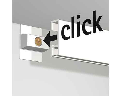 Illustratie van de clickmontage