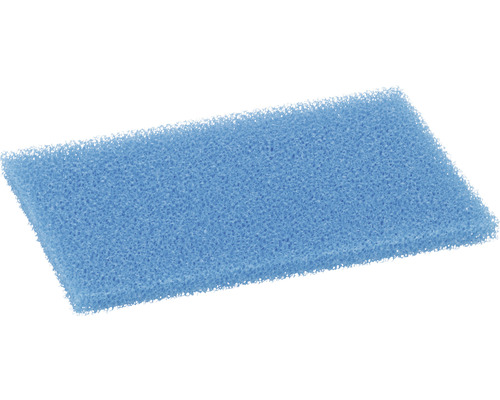 Blauwe filterspons