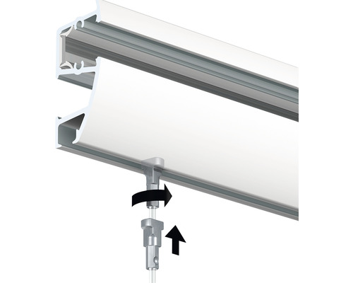 Aluminium profiel met montagehandleiding