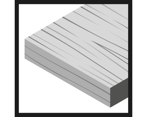 Houten plank illustratie