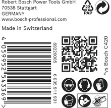 Productverpakkingsdetails met streepjescode, QR-code en veiligheidsmaatregelen.
