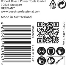 Informatie over Robert Bosch Power Tools, streepjescode, QR-code en veiligheidsinstructies