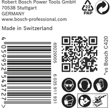 BOSCH Schuurblad Expert C470 80x133 mm K120, 50 stuks-thumb-3 BOSCH Schuurblad Expert C470 80x133 mm K120, 50 stuks-thumb-3