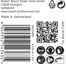 BOSCH Deltaschuurblad Expert C470 93 mm K60, 50 stuks