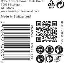BOSCH Schuurblad Expert C470 115x230 mm K240, 50 stuks-thumb-3 BOSCH Schuurblad Expert C470 115x230 mm K240, 50 stuks-thumb-3