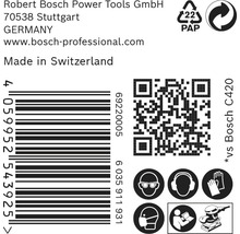 BOSCH Schuurblad Expert C470 115x230 mm K180, 50 stuks-thumb-3 BOSCH Schuurblad Expert C470 115x230 mm K180, 50 stuks-thumb-3