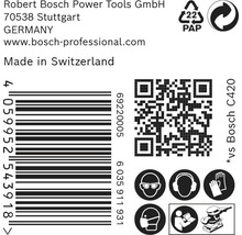 BOSCH Schuurblad Expert C470 115x230 mm K120, 50 stuks-thumb-3 BOSCH Schuurblad Expert C470 115x230 mm K120, 50 stuks-thumb-3