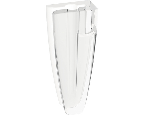 Transparante glazen bloemenvaas