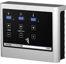 Saunabediening met display voor temperatuurregeling