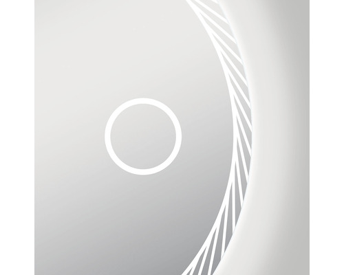 Ronde spiegel met verlichting