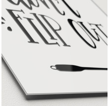 Decoratief tableau met de tekst Don''t Flip Out