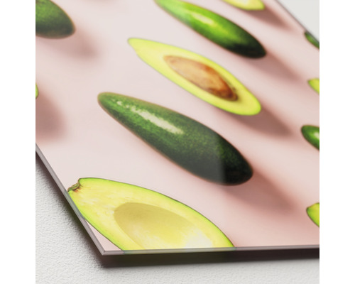 Acrylglas foto met avocado motief