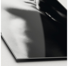 Detailopname van een acrylglasplaat