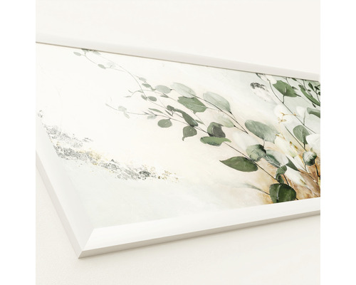 Ingelijste wanddecoratie met plantmotieven voor decoratie