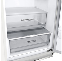 LG Koel- vriescombinatie GBB62SWGGN wit