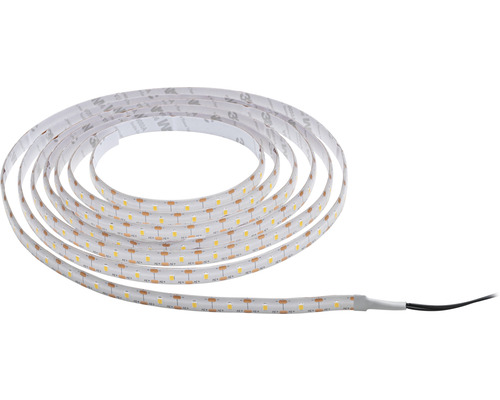 LED-strip opgerold met plakband op de achterkant