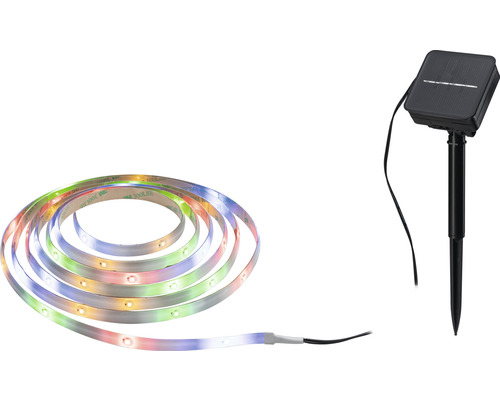 LED-lichtslinger met zonnepaneel en grondspies