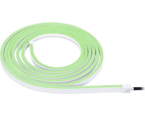 Opgespoelde groene LED lichtstrip