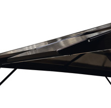 Detailopname van een paviljoen met dak