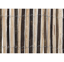 Houten privacyscherm met draad