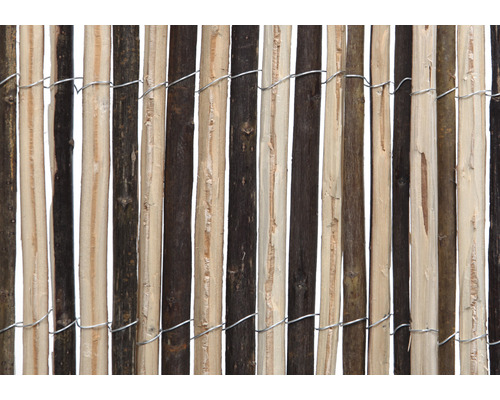 Houten privacyscherm met draad