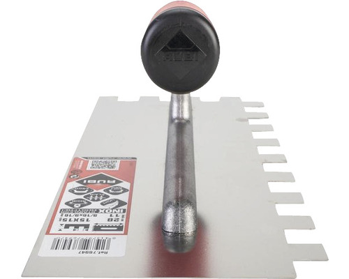 Roestvrijstalen lijmkam met handvat