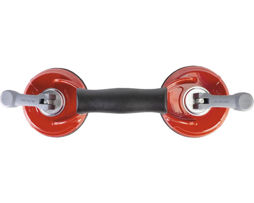 Dubbele zuignap voor tegels met handvat