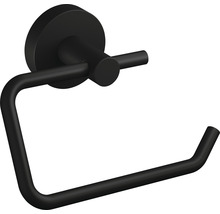 TESA Moon Black toiletrolhouder zonder klep zwart 99x140x53 mm