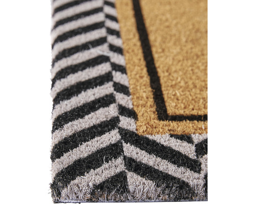 Deurmat met geometrisch patroon