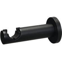 GARDINIA Kreta gordijnroede uitschuifbaar zwart Ø 16/19 mm 190-340 cm